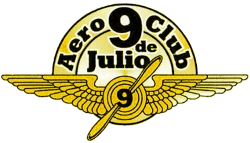 logo aeroclub 9 de julio